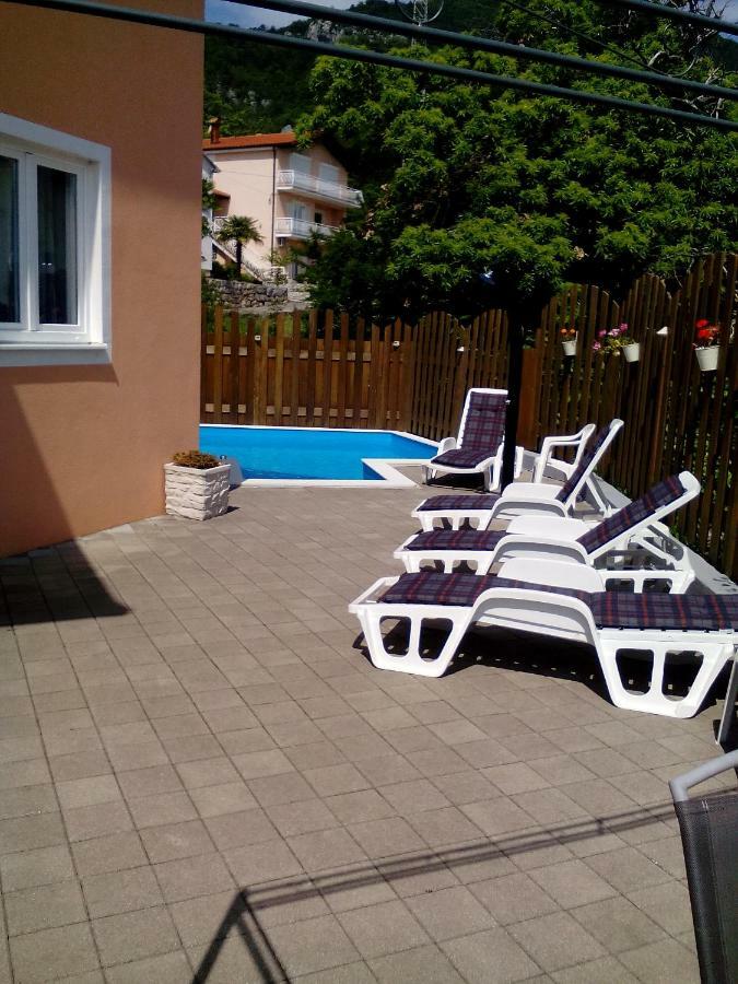 Apartman Dubravka 1 Lovran Dış mekan fotoğraf